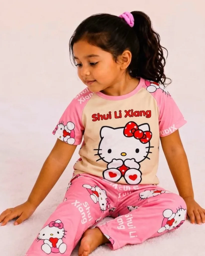 Pijama Infantil Hello Kitty