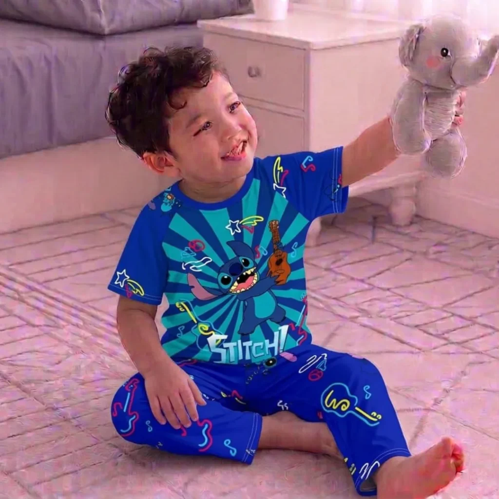 Pijama Infantil Stitch